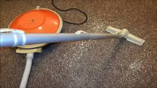 Vintage 1974 Hoover Celebrity S3005 Air-Ride Cylinder Vacuum Cleaner