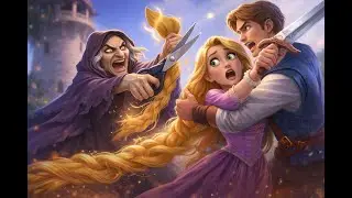 The Girl with the Magical Golden Hair | A Beautiful Fairy Tale Cartoon Adventure