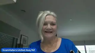 Cathy from ScamHaters United Aus/NZ has a message for you all.