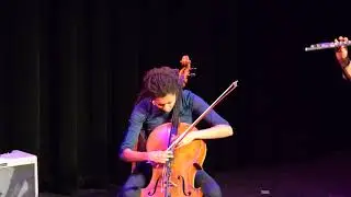 Henry Grimes ft Nicole Mitchell (flutes), Tomeka Reid (cello), and Smith in the Bijou Theatre. (2)