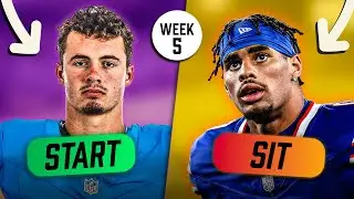 START or SIT For Every WR - Week 5 Fantasy Football