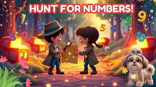 Number Treasure Hunt For Kids!3️⃣