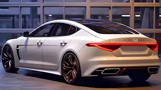 Первый взгляд на совершенно новую MAZDA 6 2025 года! Футуристический седан!