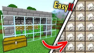 EASY Paper Farm In Crafting And Building || Automatic paper/Sugarcane Farm In Crafting And Building