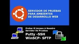 Probar El Acceso A Nuestro Servidor De Pruebas  Putty -SSH WinSCP- SFTP