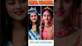 Queen 👑|Radha krishna Real vs Reel #shorts #krishna #reelvsshorts #youtubeshorts
