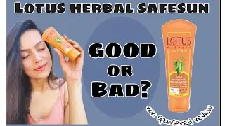NON-SPONSORED- IS LOTUS HERBAL SAFE SUN  3-in-1 MATTE  DAILY SUNBLOCK GOOD? FULL REVIEW.