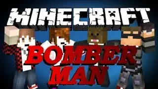 Minecraft Bomber Man Minigame w/ SkyDoesMinecraft, BajanCanadian, and Deadlox | JeromeASF