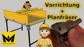 Ein tolles Team! | 32mm Planfr&auml;ser + Planfr&auml;s-Vorrichtung f&uuml;r Festool MFT 1080