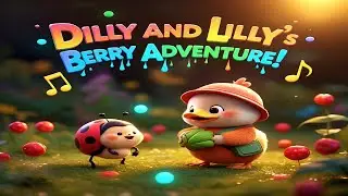 Dilly & Lilly's Berry Adventure! 🦆🐞 | Fun Kids Song & Cartoon | Sing-Along Nursery Rhymes