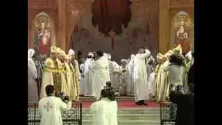 New priests' Ordination in St. Mark Cathedral, Abbassia, Cairo, Egypt 14 November 2013