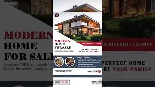 🏡 Real Estate Flyer Design ✨ Trust, clarity & style crafted to make properties stand out 📌