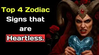 Top 4 Zodiac Signs that are Heartless.