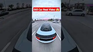 Gt5 Real Car On Road 😲#supercarvlog #luxecars #cartiktok #carreels #carlovers #carvideo