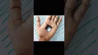 How to Draw a Square Hole Optical Illusion #3ddrawing #trickart #opticalillusion #shorts
