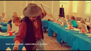 Paint with Johnny at Grace Bible Fellowship