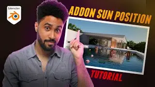 😲 Addon muda o SOL do Blender COMPLETAMENTE! - Blender Sun Position