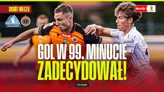 SKRÓT: STAL RZESZÓW - CHROBRY GŁOGÓW. ZADECYDOWAŁ GOL W 99. MINUCIE! BETCLIC 1 LIGA