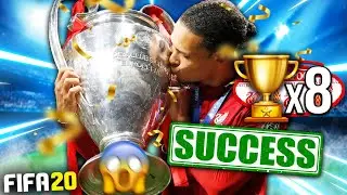 8 TROPHIES IN 1 SEASON CHALLENGE WITH LIVERPOOL!! FIFA 20 Career Mode