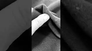 8221 Black wool velour for coats