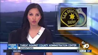 Threat against county administration center