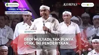 Dedi Mulyadi Marah Saat Dialog di Subang, Sentil Penonton Tak Sopan