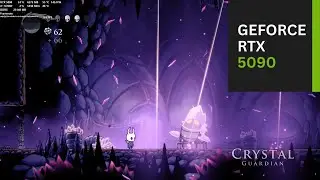 Hollow Knight | Crystal Guardian Boss Fight | RTX 5090 32GB (4K Gameplay)