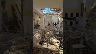 توسعة العتبة العلوية المقدسة تهديم  فندق زيد   الثلاثاء ٢٠٢٥/٤/١٥  عدسة المصور ((حسن التميمي ))