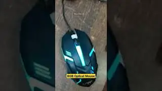 RGB Optical Mouse Available In Stock ⚠️