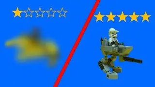 Zbudowałem własne microfighters z leod star wars 