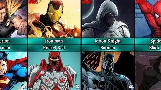 Marvel Vs Dc | Batman | Spiderman | Venom