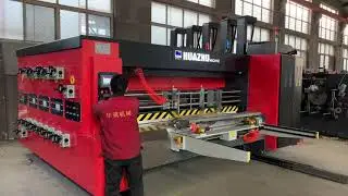 HUAZHU carton machine （pissa box/Express carton/Fruit box）cardboard box Printing machine