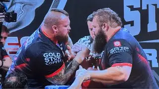 🔥 Eddie Hall vs Robert Oberst | Arm Wrestling Super Heavyweight WAR! | East vs West 19