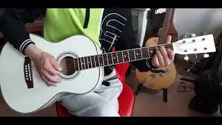 The Air That I Breathe - The Hollies,,  Rhythm Guitar Practice.