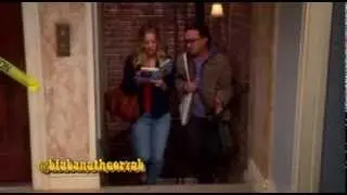 S07E04 TBBT - Penny buys Leonard's Mum book.