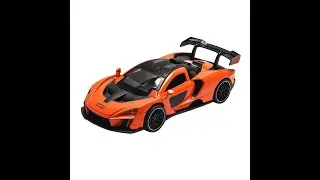 1:32 Scale McLaren Senna Pull Back Toy Car with Lights & Music for Kids