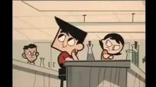 Proferssors Utonium being bully in his child days in The Powerpuff Girls