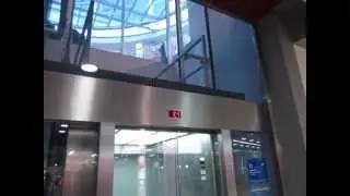 Osma scenic traction elevator at the Bochumer Fenster in Bochum