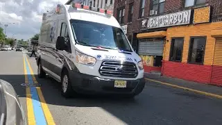Saint Clare&rsquo;s EMS 206 Responding on Passaic St & Main Ave in Passaic, NJ