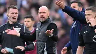 Erik ten Hag rages about penalty decision?
