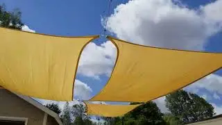 VividDesigns&trade; 10' x 13' Sun Shade Sail for Patio, Decks, and Outdoors