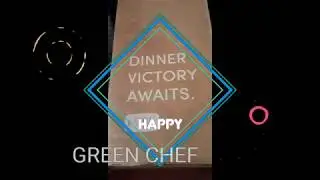 Green Chef- Unboxing