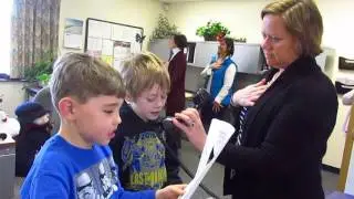 Miller Driscoll Students do Morning Announcements