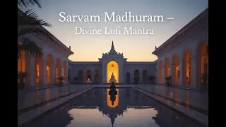 Sarvam Madhuram &ndash; Divine Lofi Mantra | Angelic Female Voice | Krishna Meditation Music