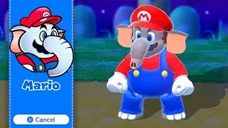 What if Elephant Mario is Playable in Super Mario 3D World + Bowsers Fury (Mario Wonder)