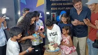 Rupaliganguly son rudransh's birthday celebration at Andheri woop get high #anupama #rupaliganguly