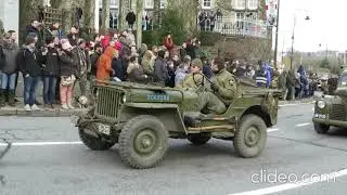 Bastogne vehicle parade on Sunday Dec. 15, 2019 -  75th Anniversary Battle of the Bulge