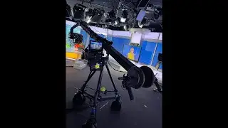Behind the scenes | News 2 #jimmyjib #cameraman #broadcast