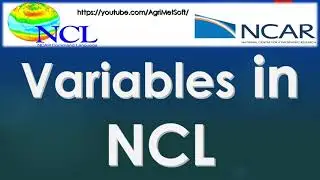 Variables in NCL || #Ncar_Command_Language