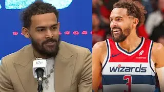 Trae Young reacts to Wizards trade - FULL Introductory Press Conference